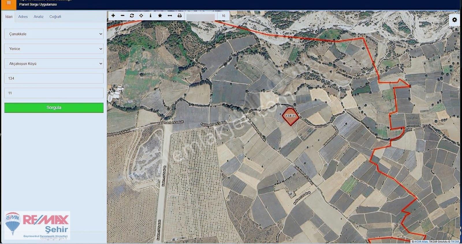 Çanakkale Yenice De Yatırım Değeri Yüksek Satılık 6.120m2 Tarla - Görsel 10