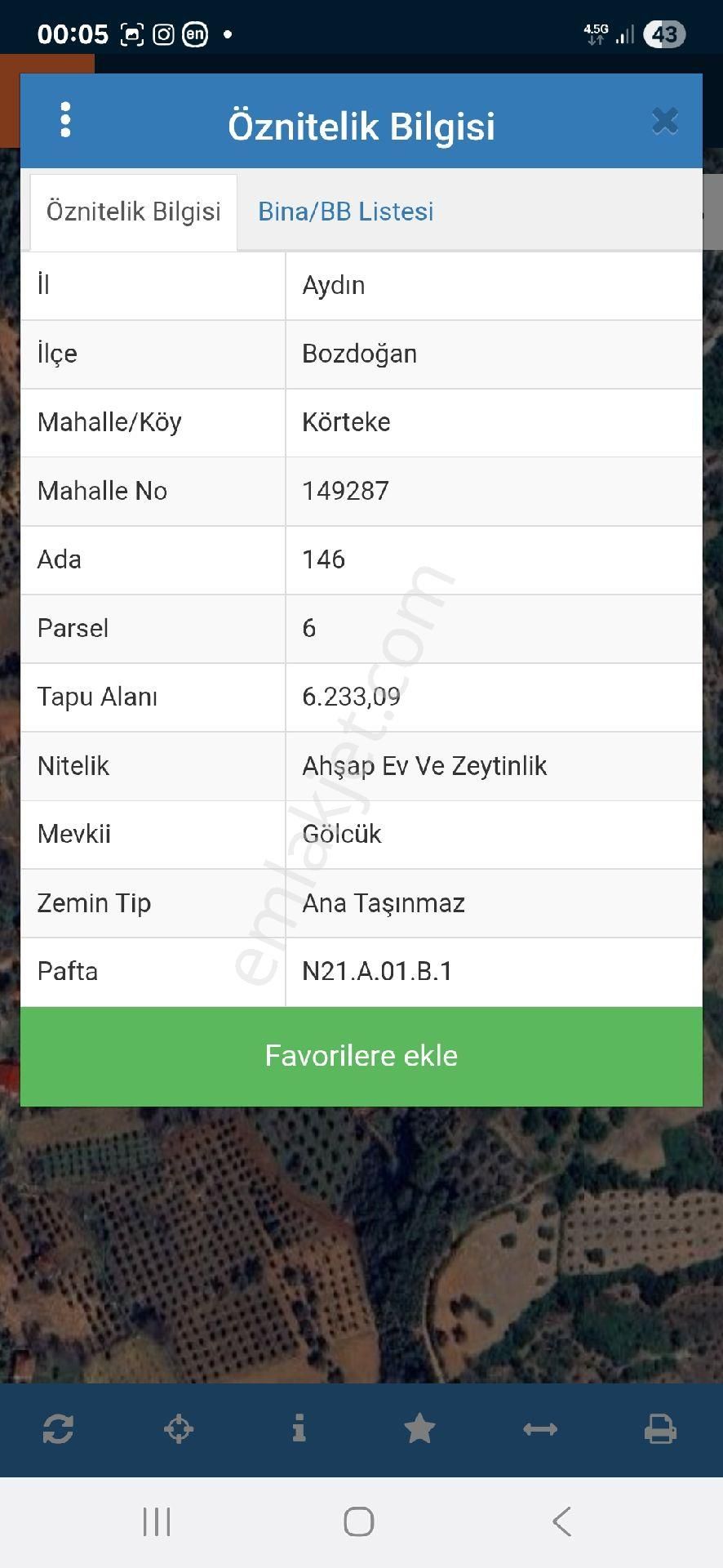 Nehirden Aydın Bozdoğan Körtekede Satılık Zeytinlik Ve Ev - Görsel 13