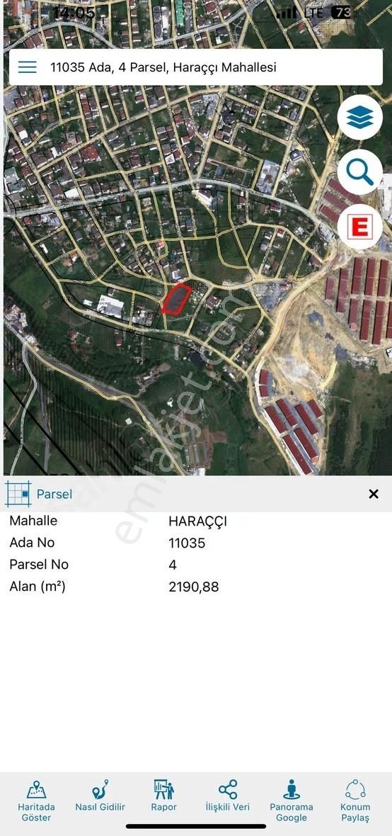 Arnavutköy Haraççı Mahallesi İmarlı İfrazlı Hisse Arsa - Görsel 2