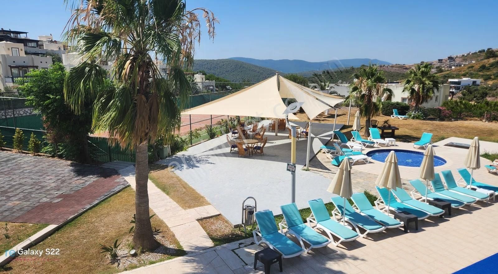 Bodrum Adabükü Turkuaz Sitesi 2+1 Göl Manzarlı Daire