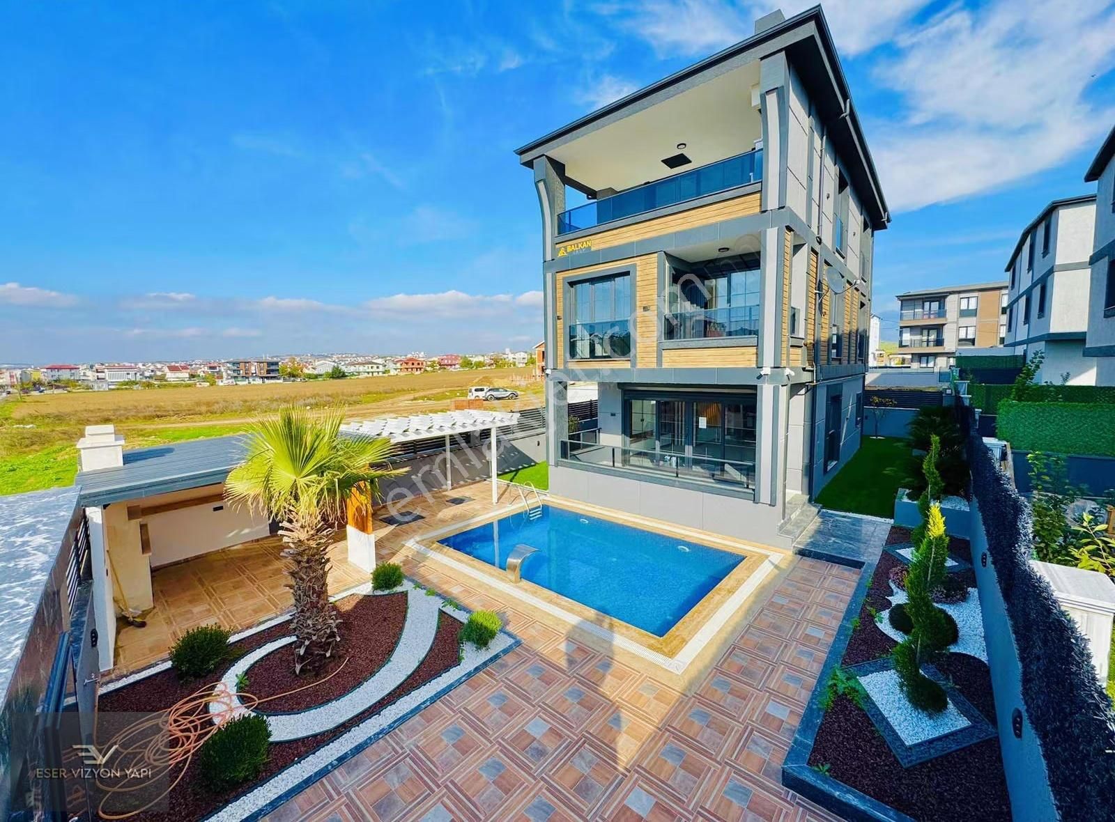 ꧁▇eser Vizyon▇꧂ultralüx Havuzlu Merkezi Konum Müstakil - Görsel 24