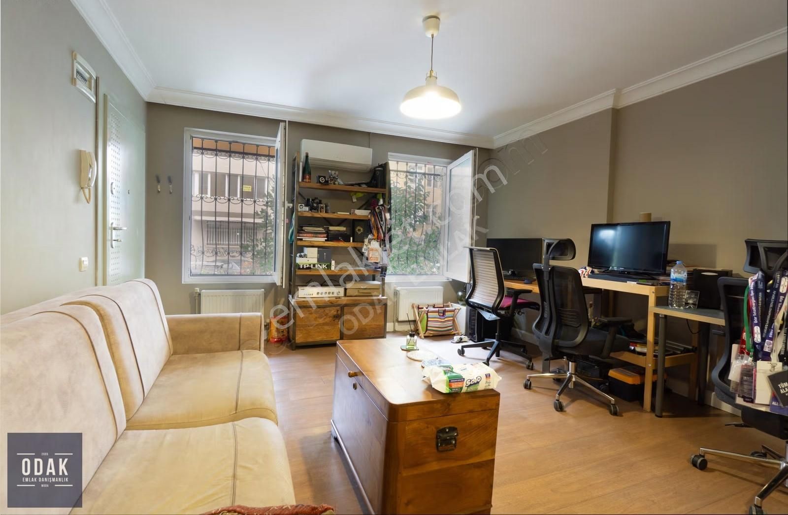 Odak'tan Moda Bostan Sk. Moda Residence'ta 1+0 Ofis