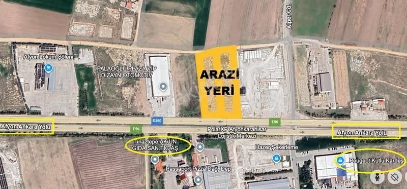 Afyon-ankara Yolu Üzeri Çok Amaçlı Çift Yol Cepheli 8.849m²arazi - Görsel 7