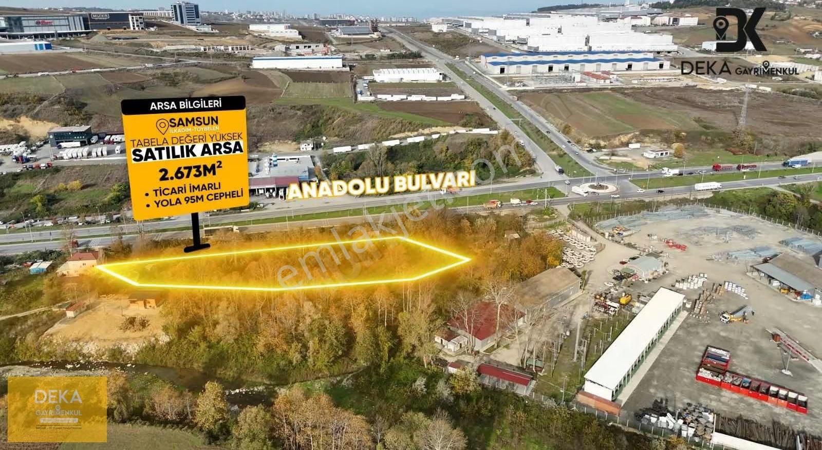 Deka Gayrimenkul'den Toybelen'de Ticari İmarlı 2.673 M² Arsa