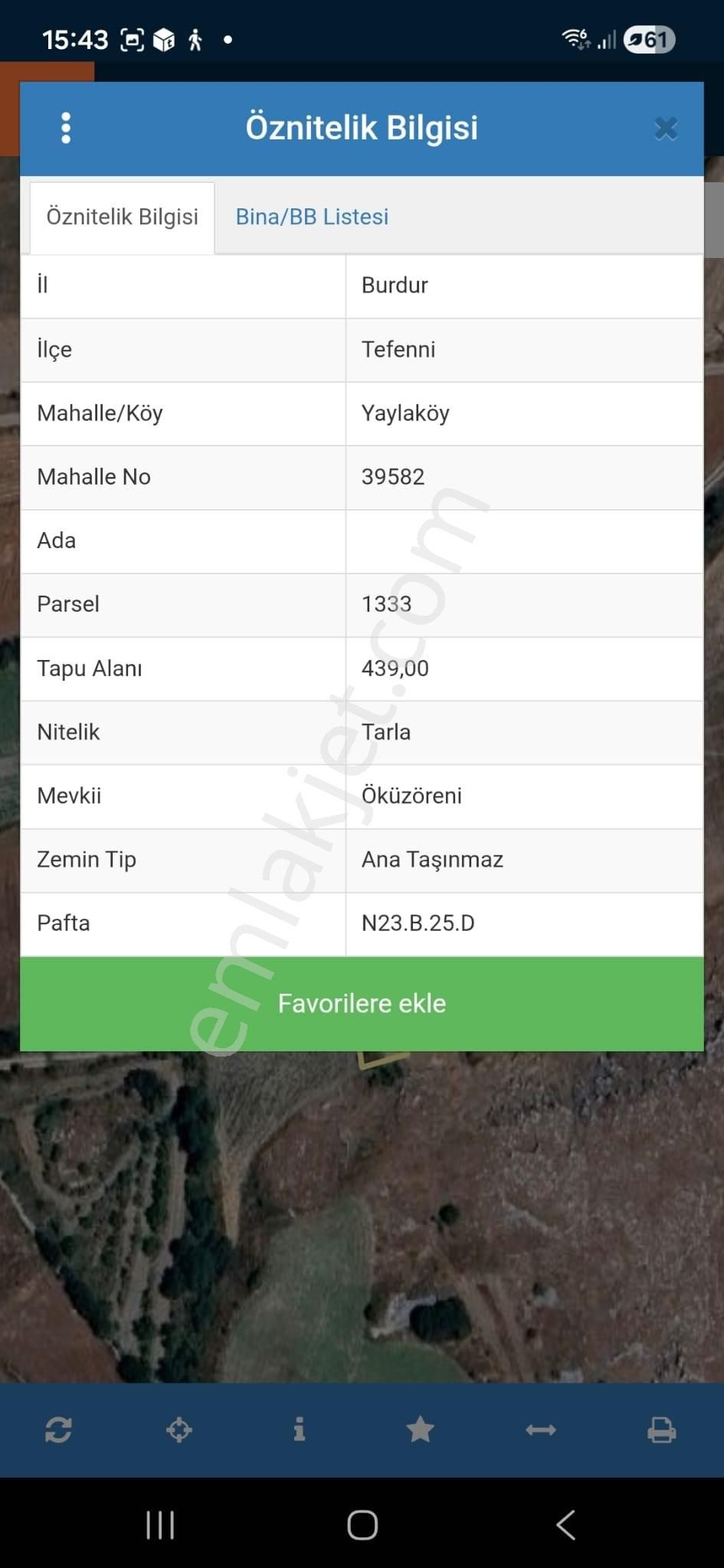 Tefenni Yaylaköy'de 439 M² Tarım Alanı İmarlı Satılık Arsa - Takas İmkanlı Fırsat!