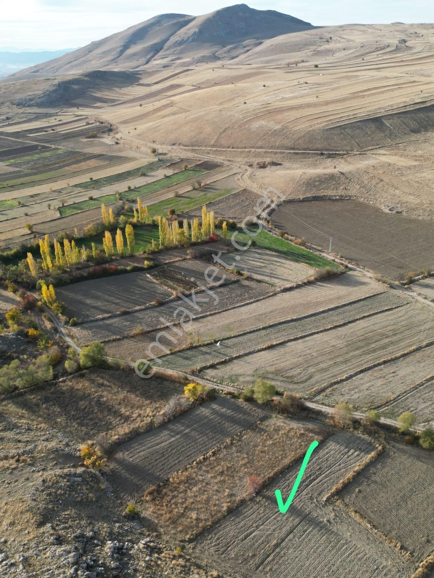 Tefenni Yaylaköy'de 439 M² Tarım Alanı İmarlı Satılık Arsa - Takas İmkanlı Fırsat! - Görsel 3
