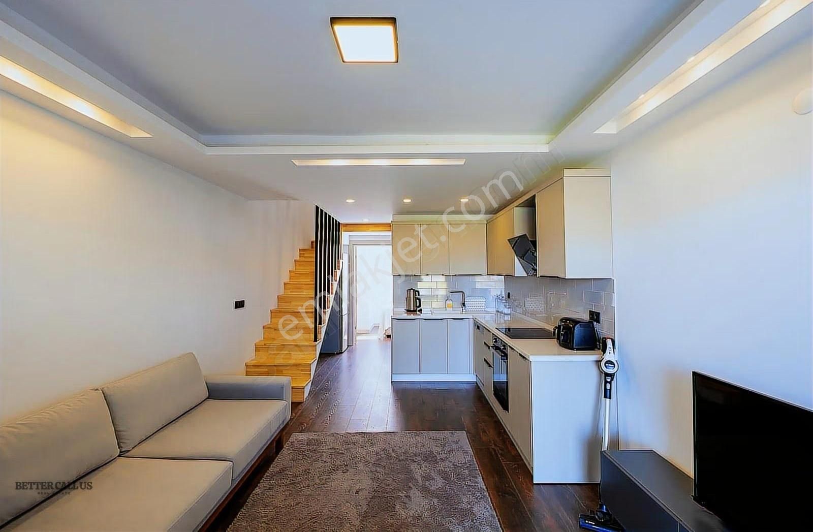 Ayasaranda Rezidans'ta Yıllık Kiralık Bahçeli Dubleks Daire - Görsel 11