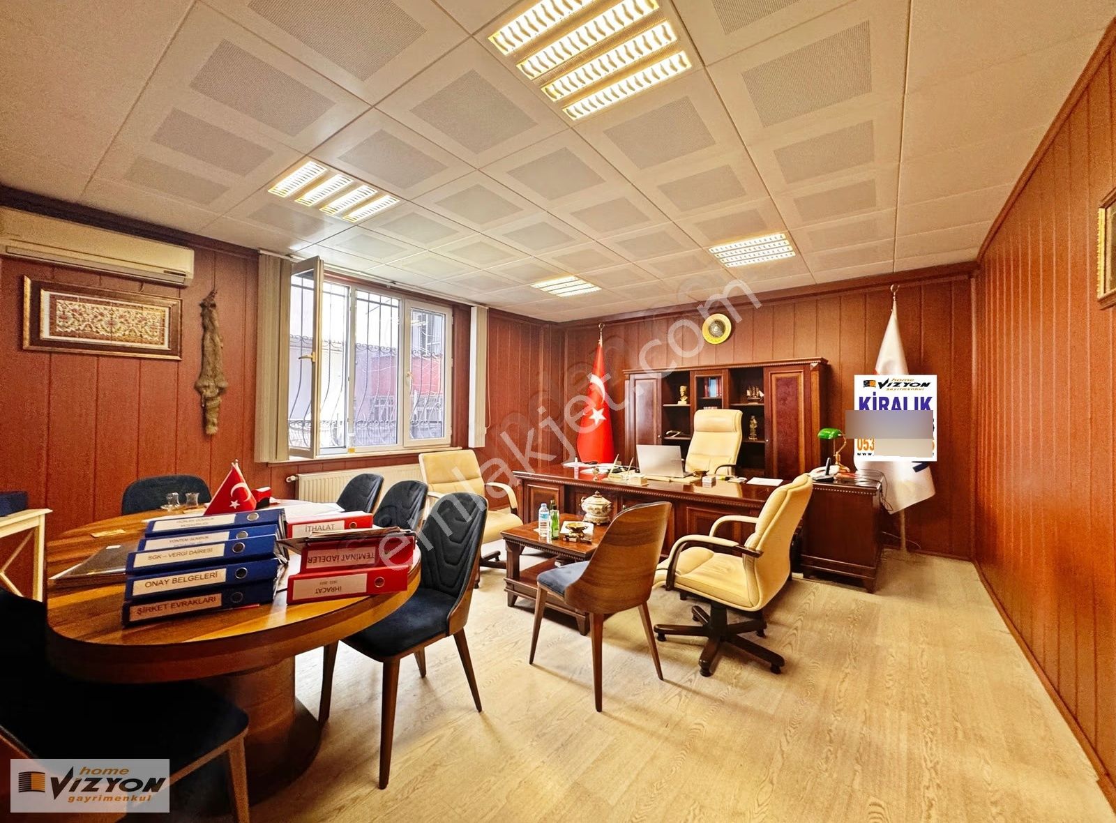 Home Vizyon B.evler Yenibosna Radarda Kiralık Eşyalı Büro Ofis