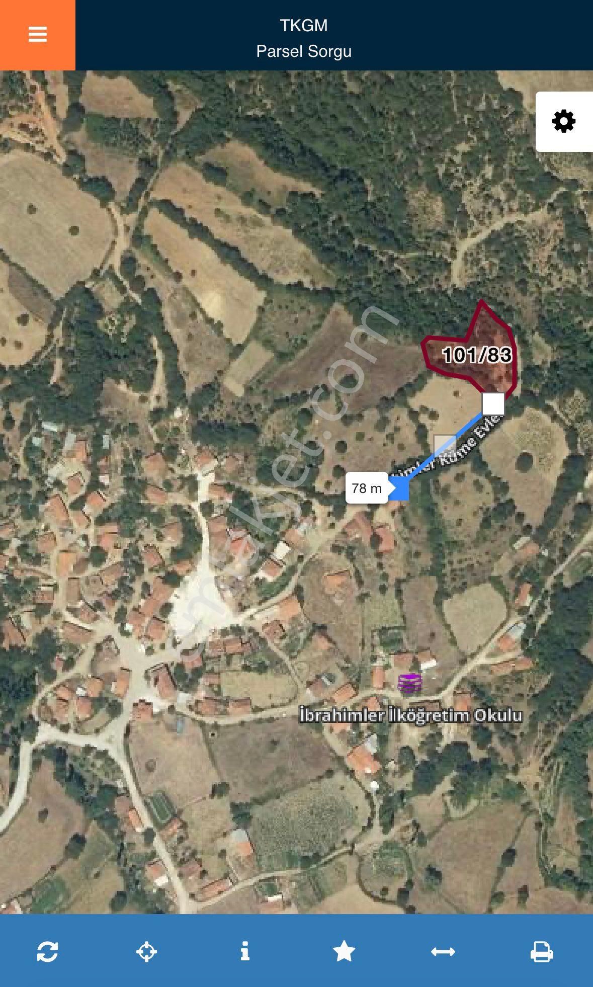 Balcity'den Çanakkale Yenice'de Köy İçi Resmi Yola Cepheli İmarlı Ahır Ve Bahçesi - Görsel 2