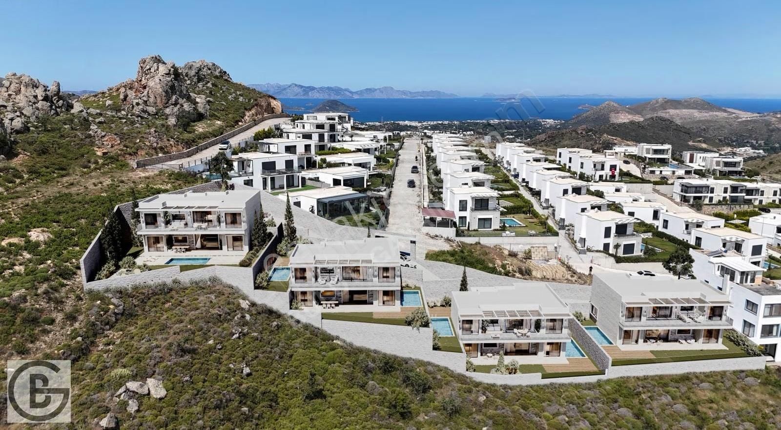 Müstakil Havuzlu I Bahçeli Daire Projesi I Mükemmel Manzara - Görsel 2