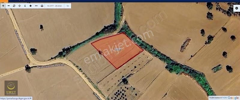 Küçükanafartada Yeri Çok Güzel Kaçırılmayacak Satılık Tarla...