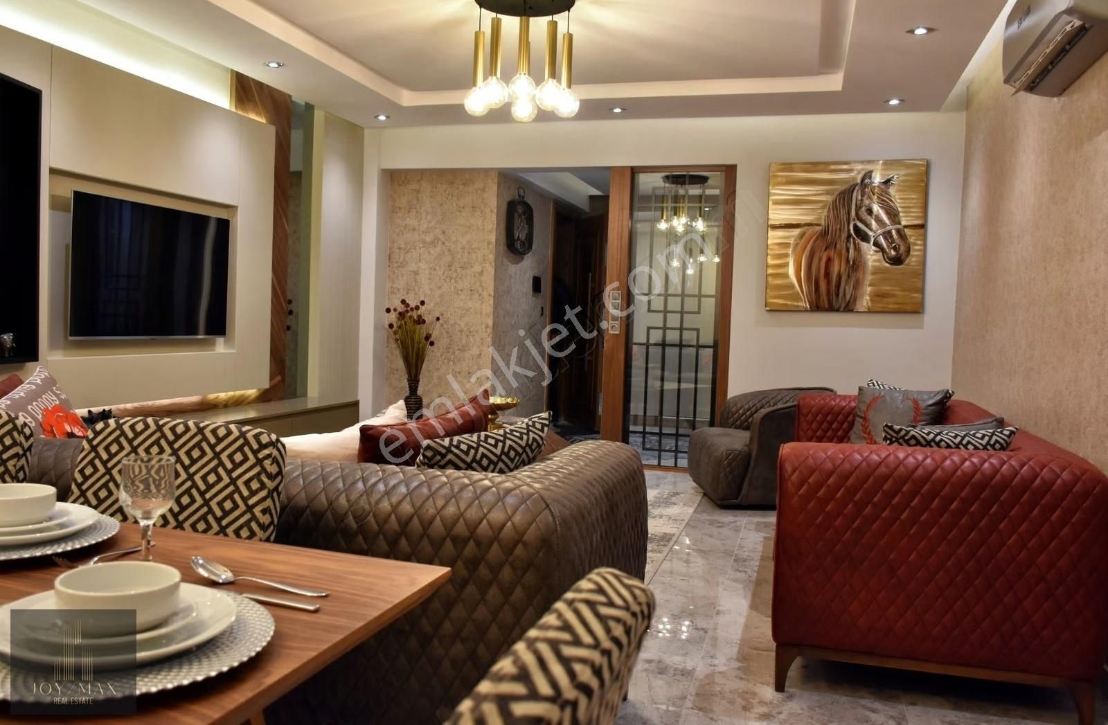 Joymax'tan Deda La Vida Sitesinde 3+1 175m Havuz Cepheli Kiralık - Görsel 21