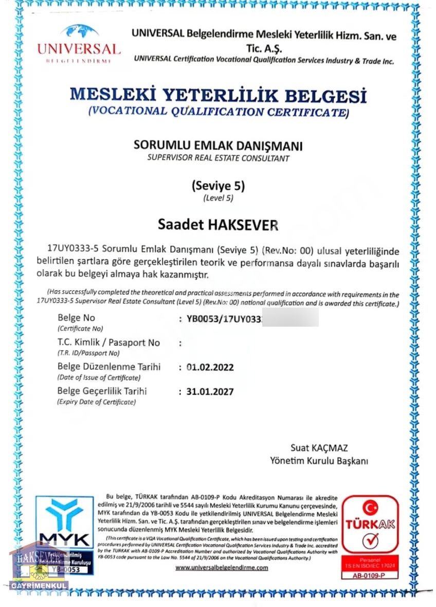 Haksever'de Gazi Mah'de Merkezi 110m2 Bahçe Katı Satılık - Görsel 12