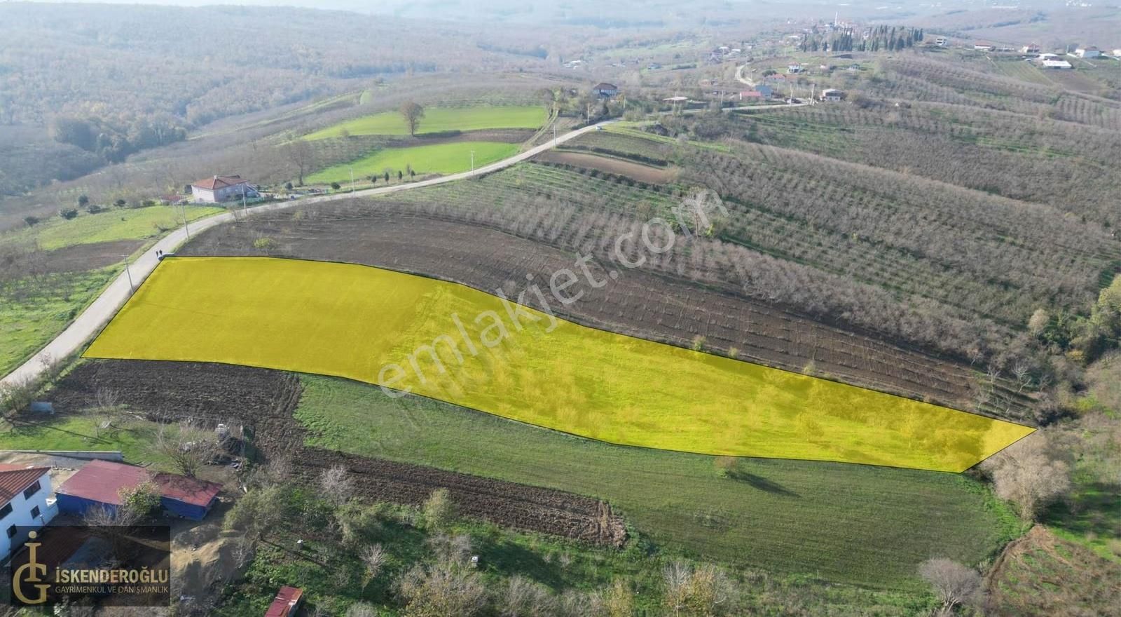 Ferizli Nalköyde Ana Yol Kenarı Satılık Tarla - Görsel 11