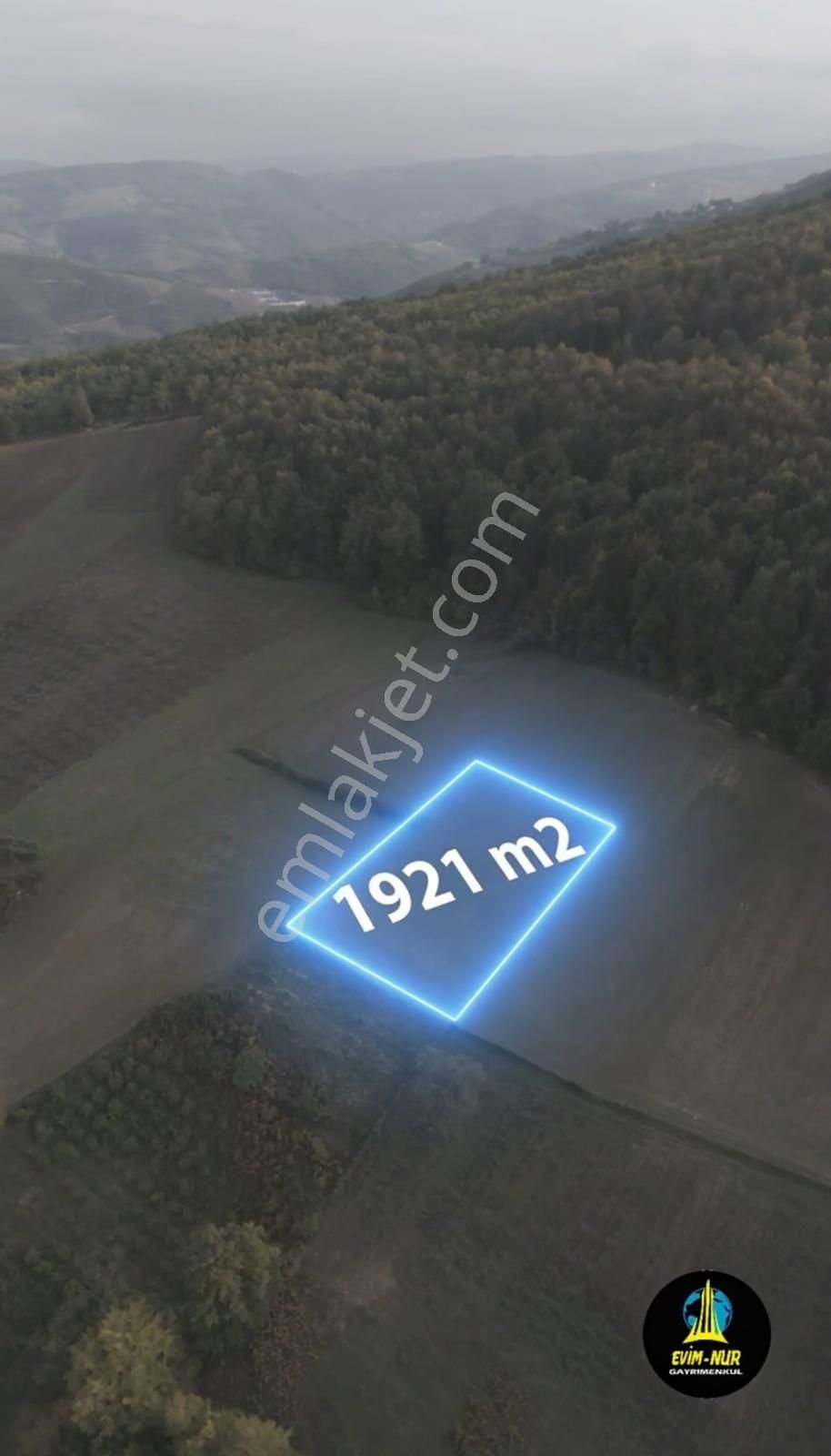 Evim-nur'dan Kulacadağ Mah. 1.921 M2 Mükkemel Manzaralı Yatırımlık