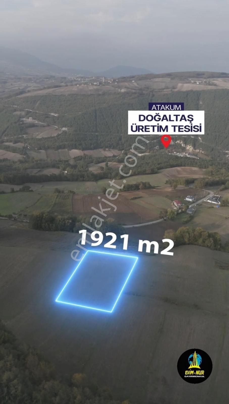 Evim-nur'dan Kulacadağ Mah. 1.921 M2 Mükkemel Manzaralı Yatırımlık - Görsel 5