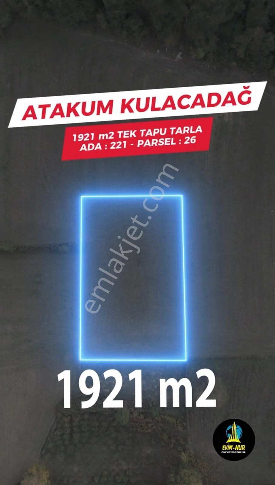Evim-nur'dan Kulacadağ Mah. 1.921 M2 Mükkemel Manzaralı Yatırımlık - Görsel 2
