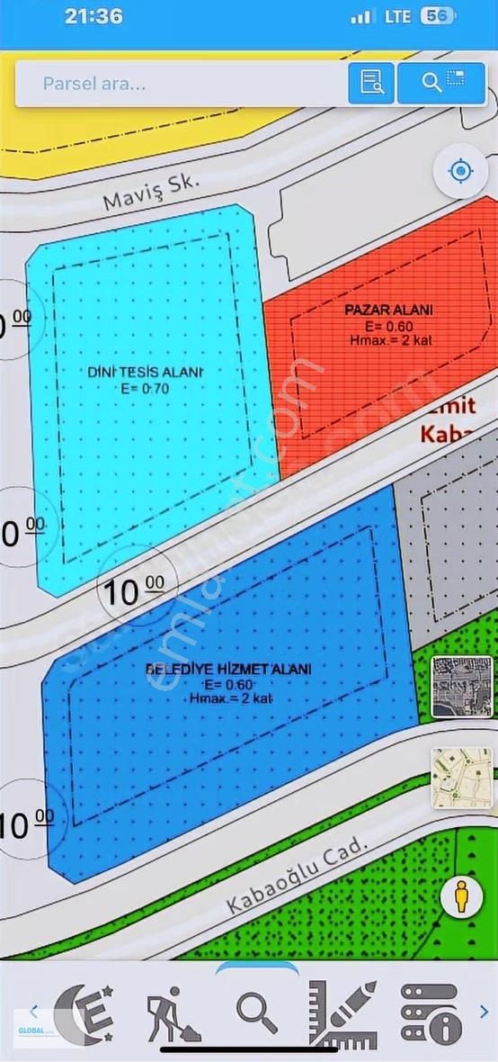 İzmit Kabaoğlunda Yeni Kent Meydanında Satılık Ticari Arsa - Görsel 9