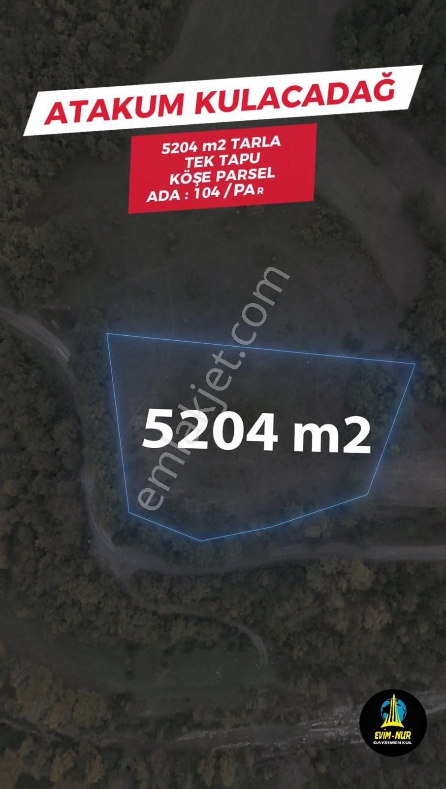 Evim-nur'dan Kulacadağ Mah. Mükkemel Konumda Yatırımlık 5.402 M2 Kupon Tarla - Görsel 2