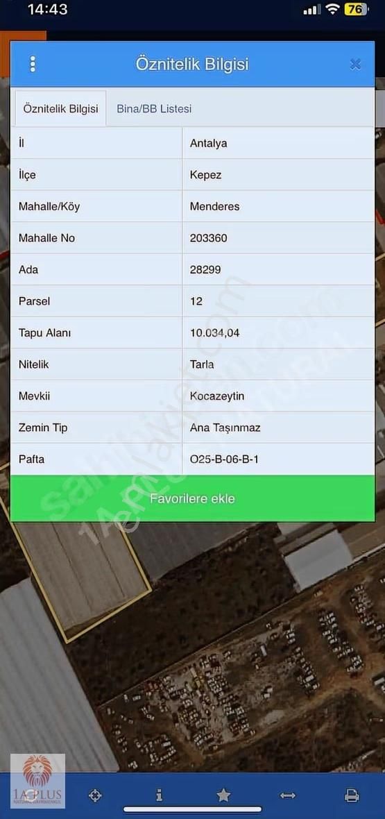 Altınovada Anayola Yakın Havalimanı Mevk 10.034m2 Satılık Arsa - Görsel 3