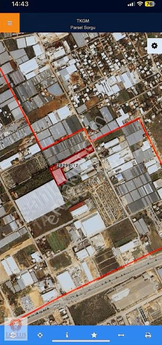 Altınovada Anayola Yakın Havalimanı Mevk 10.034m2 Satılık Arsa