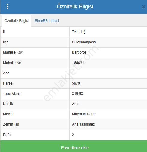 Tekirdağ Süleymanpaşada Kat Karşılığı Arsalar Toplam 675 Metrekare - Görsel 4