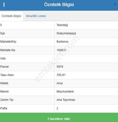 Tekirdağ Süleymanpaşada Kat Karşılığı Arsalar Toplam 675 Metrekare - Görsel 3