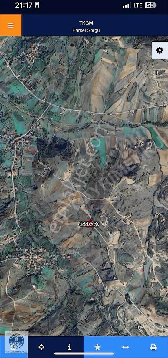 Ağva Geredeli Köy Üstü Tepede Manzaralı 1930m2 Tarla - Görsel 2