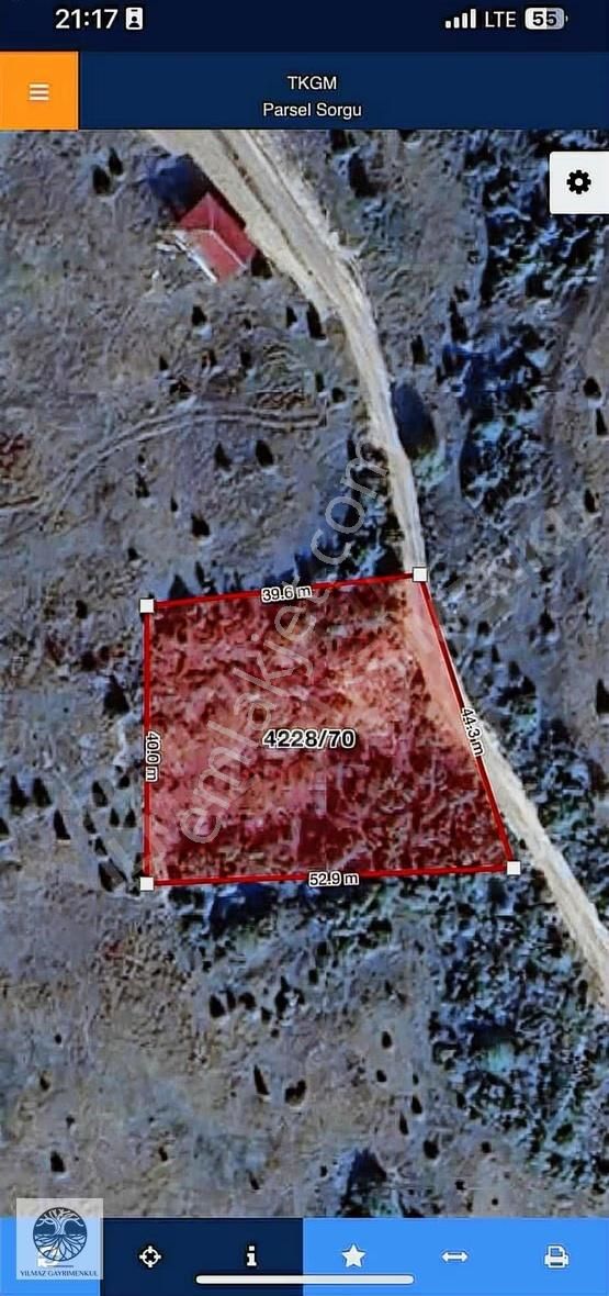 Ağva Geredeli Köy Üstü Tepede Manzaralı 1930m2 Tarla