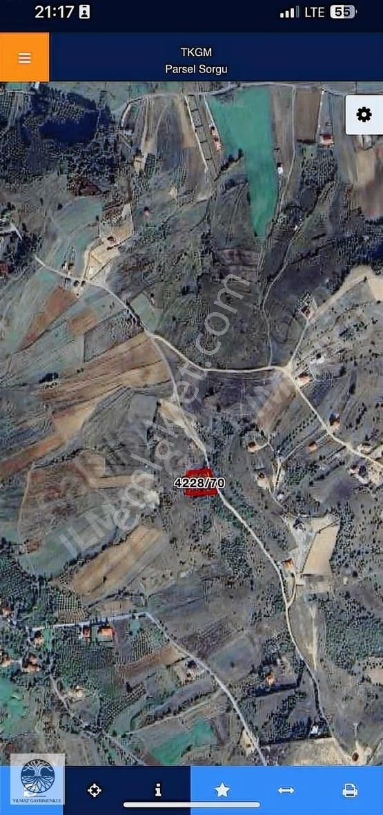 Ağva Geredeli Köy Üstü Tepede Manzaralı 1930m2 Tarla - Görsel 4