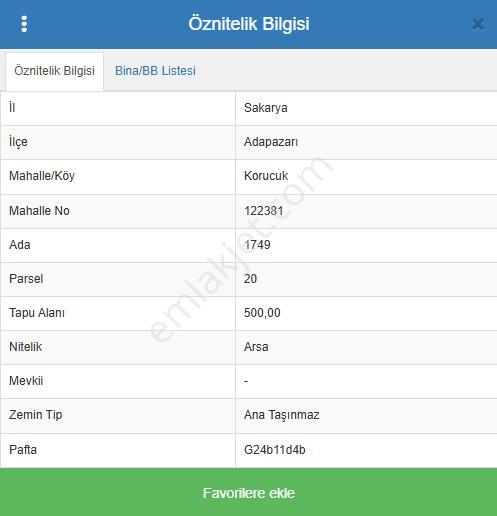 Adapazarı Korucukta Konut İmarlı Satılık Arsa - Görsel 6