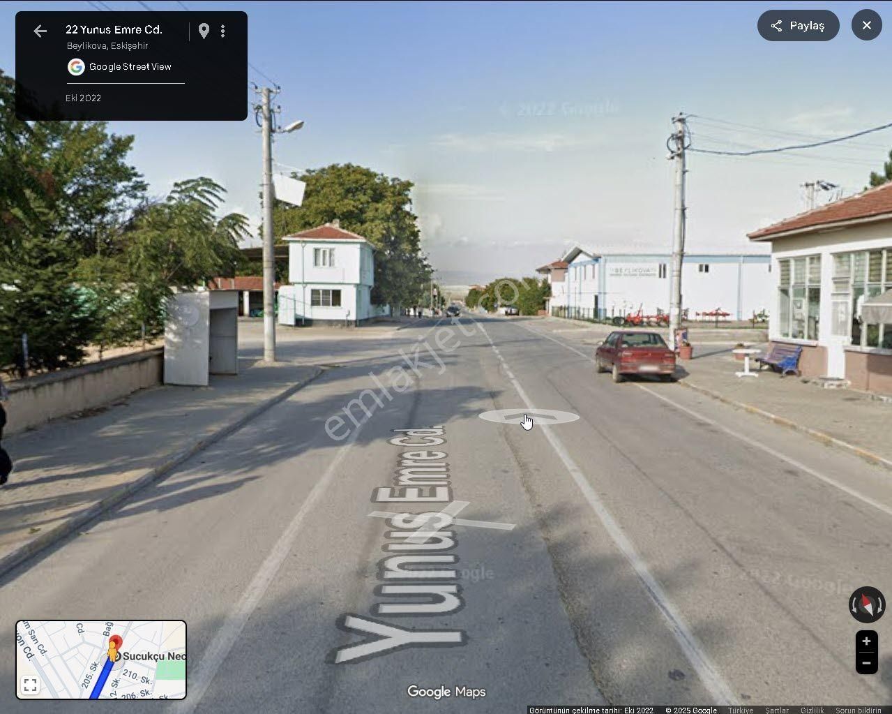 Eskişehir Beylikova Merkezde Ticari + Konut İmarlı Satılık 322m2 Arsa - Görsel 14