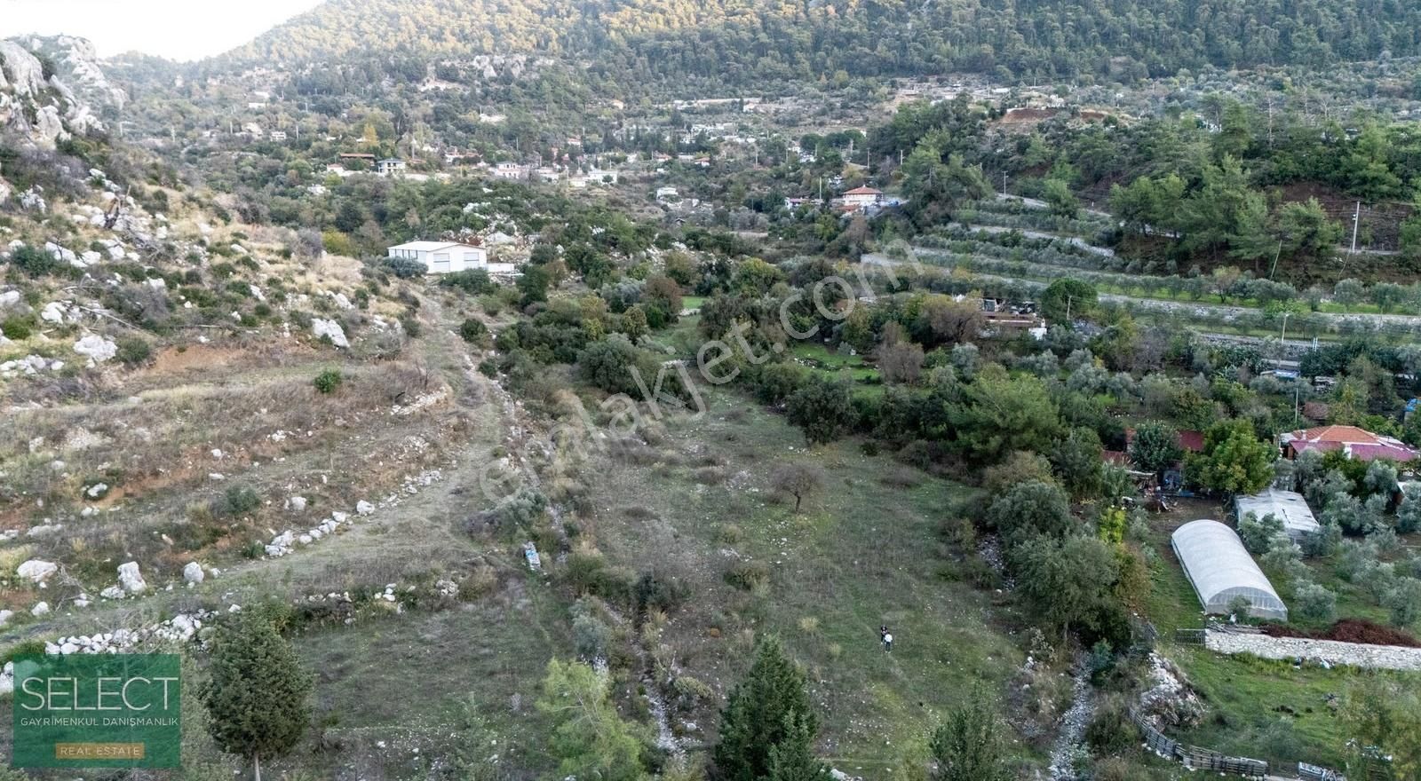 Marmaris Bayır Köyünde Kadastral Yola Cephe 779 M² Satılık Tarla - Görsel 18