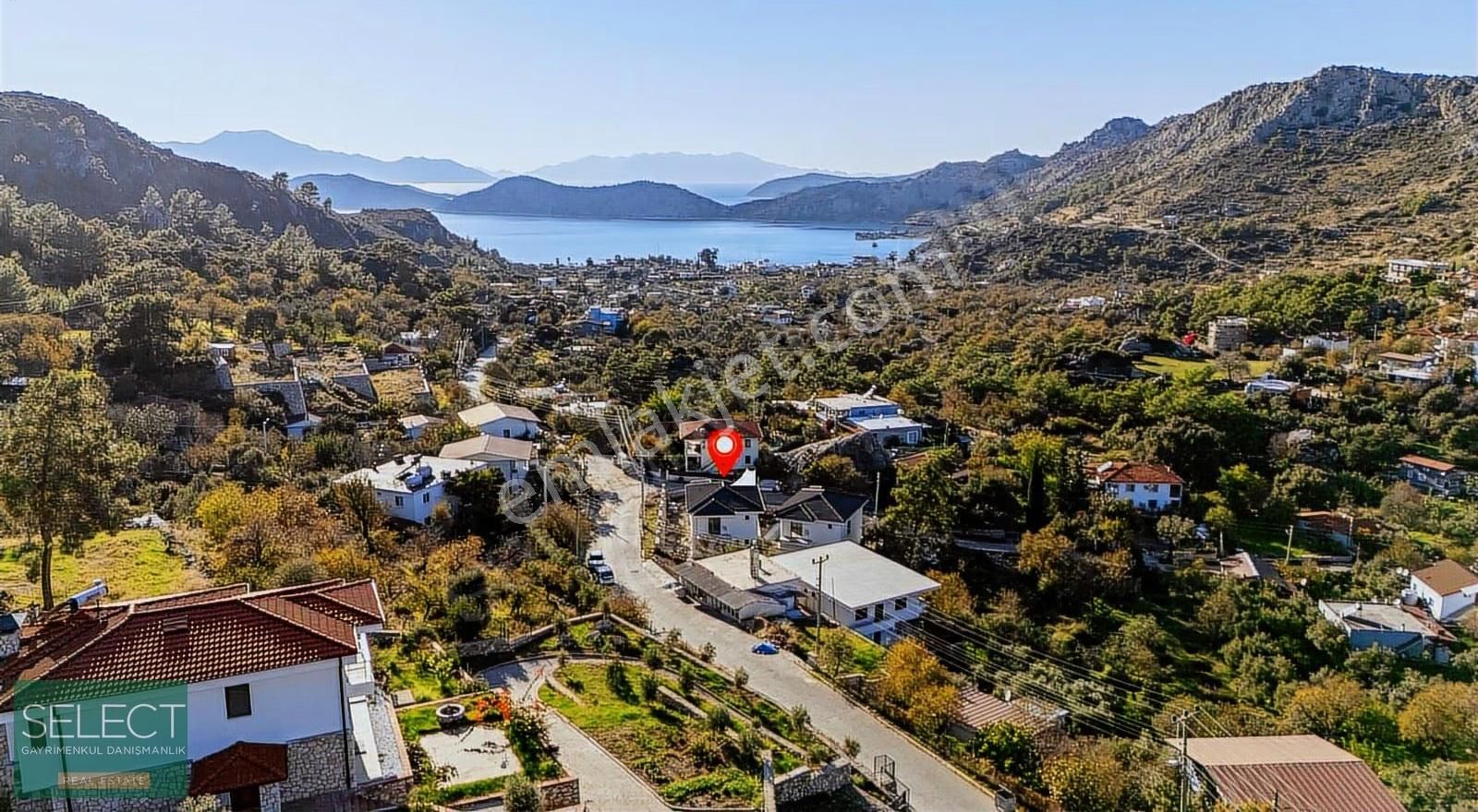 Select'ten Marmaris Söğütte Satılık Sıfır Havuzlu 4+1 Villa