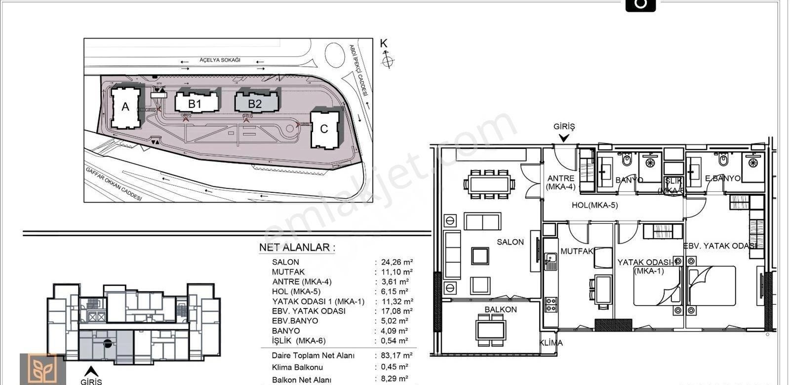 Fırsat! Modern Yaka Yetkili Satış Ofisinden 2+1 Satılık (my121) - Görsel 22