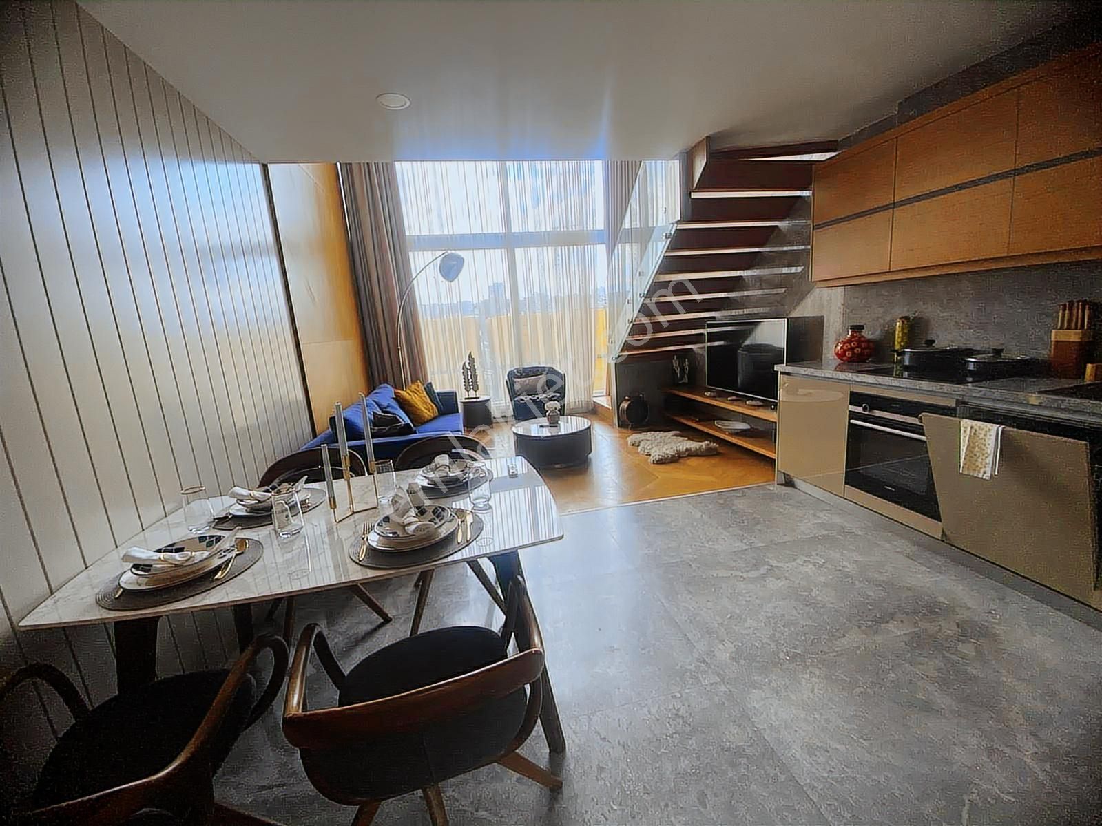 Basın Ekspires Loft Valentine' De 1+1 93 M2 1+1 Daire - Görsel 8