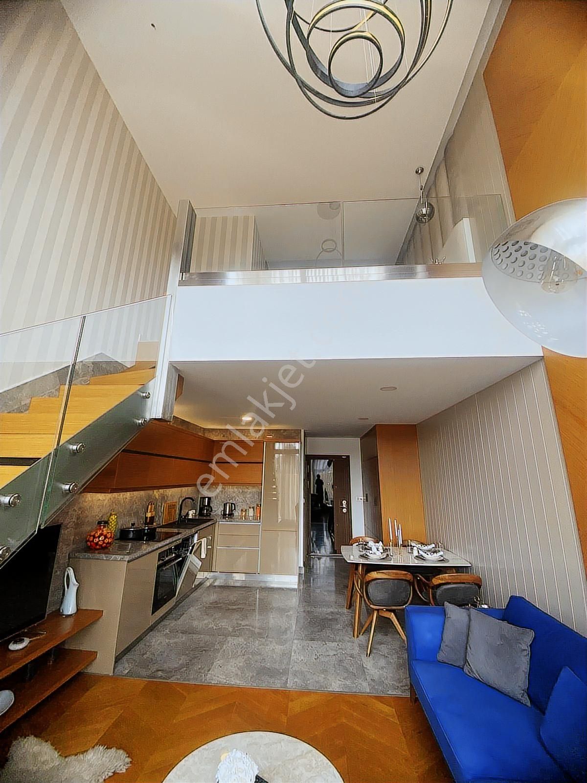 Basın Ekspires Loft Valentine' De 1+1 93 M2 1+1 Daire - Görsel 5