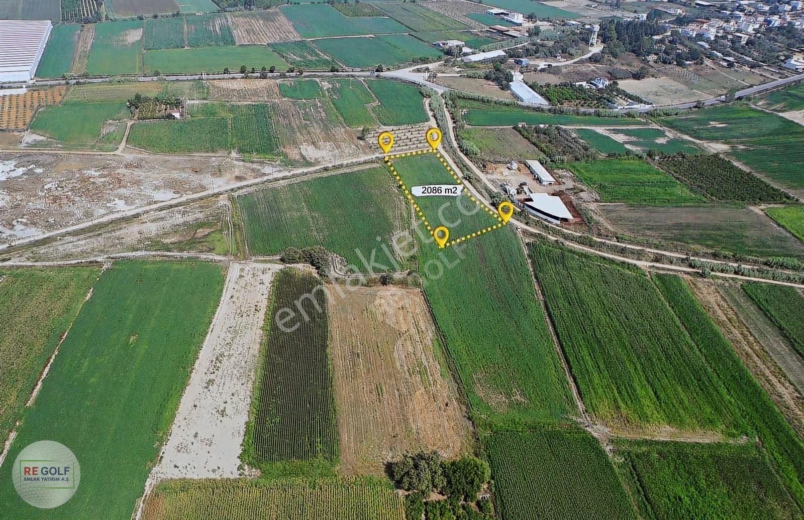 Re Golf'ten Boğazkent'te İmar'a Yakın 2086 M2 Tarla
