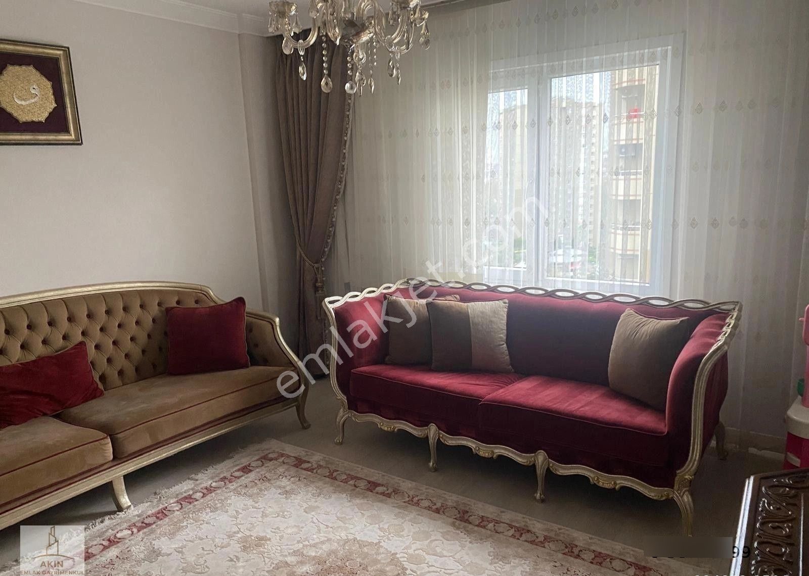 Esenler Kemer Park Evleri 4,5+1 Eşyalı Harika Kiralık Daire - Görsel 5