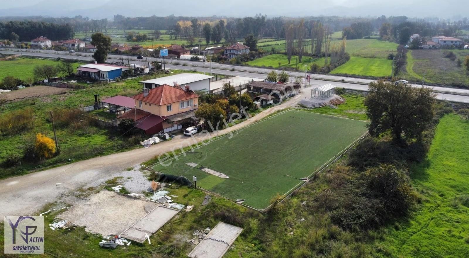 Yng Altın Muğla Kızılyaka Yola Sıfır Ticari İmarlı Satılık Arsa - Görsel 8