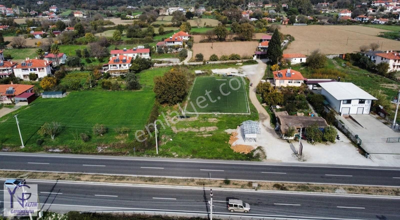 Yng Altın Muğla Kızılyaka Yola Sıfır Ticari İmarlı Satılık Arsa - Görsel 13