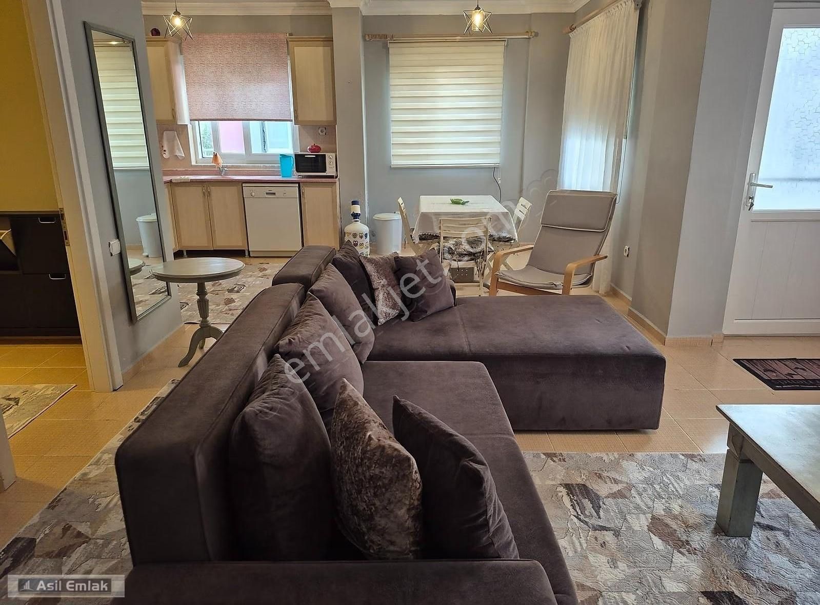 Asil Emlaktan Dalaman Karaçalı Mah.de Kiralık Eşyalı Havuzlu 2+1 - Görsel 10