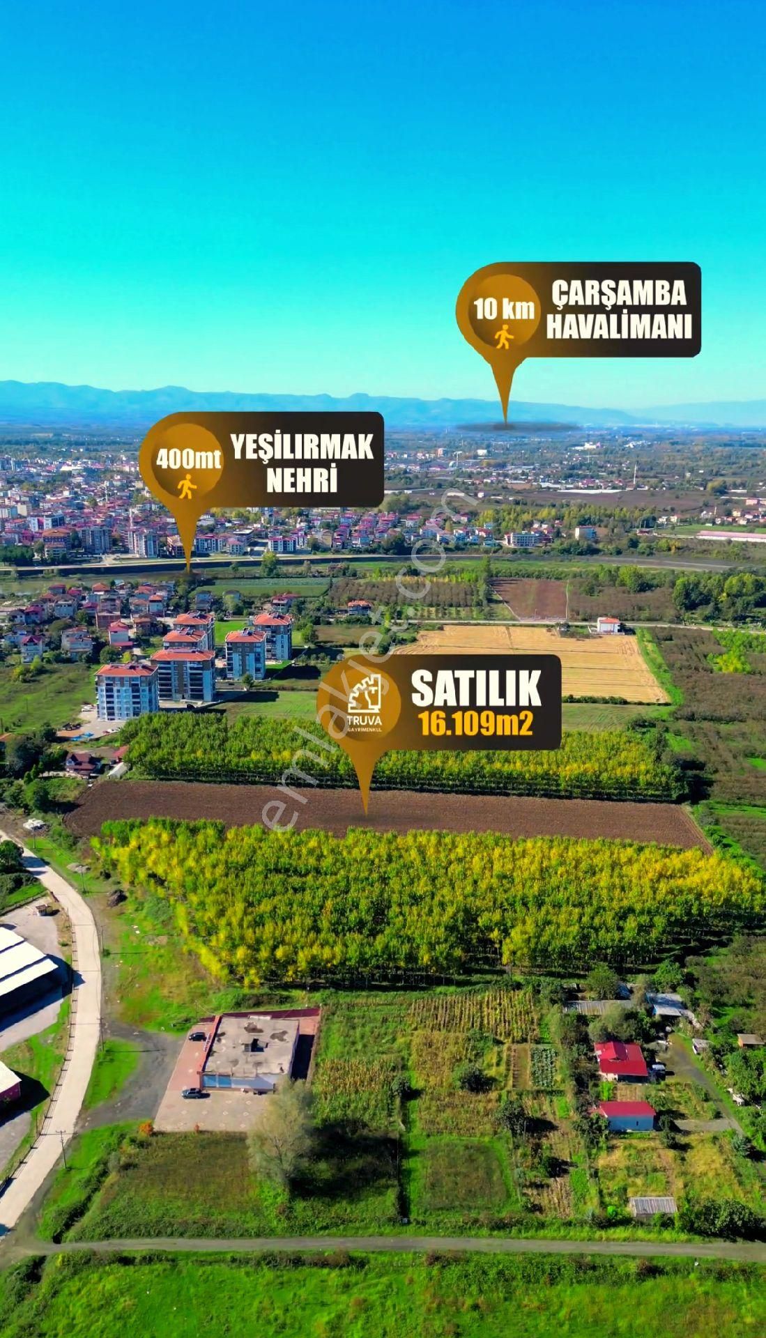 Truva/nazım Demirci'den Çarşamba Bafracalı Satılık 16dönüm Arazi - Görsel 15