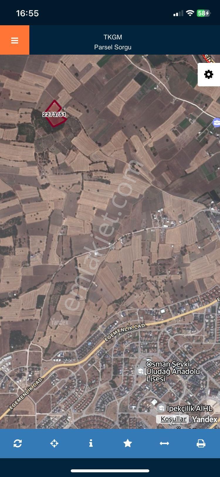 Bursa Nilüfer Özlüce'de 2.766 M2 Satılık Tarla - Görsel 3