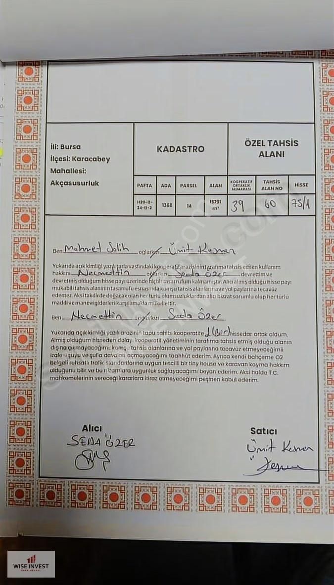 Karacabey Akçasusurluk Doğal Yaşam Köyünde Satılık Hisse - Görsel 12