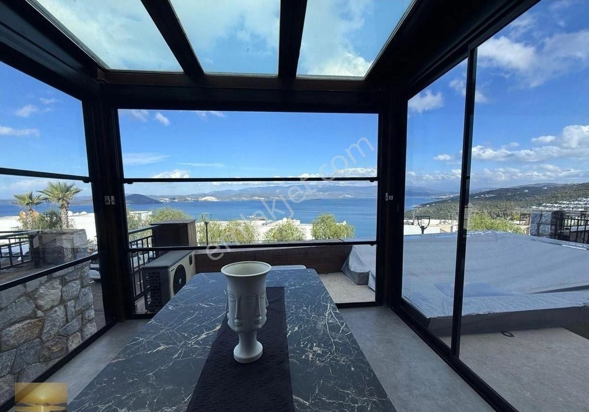 Denize Sıfır Özel Plajlı Sitede Satılık Yeni Ev Full Eşyalı Lüks Villa Bulunmaz Fırsat Özel Havuzlu - Görsel 23