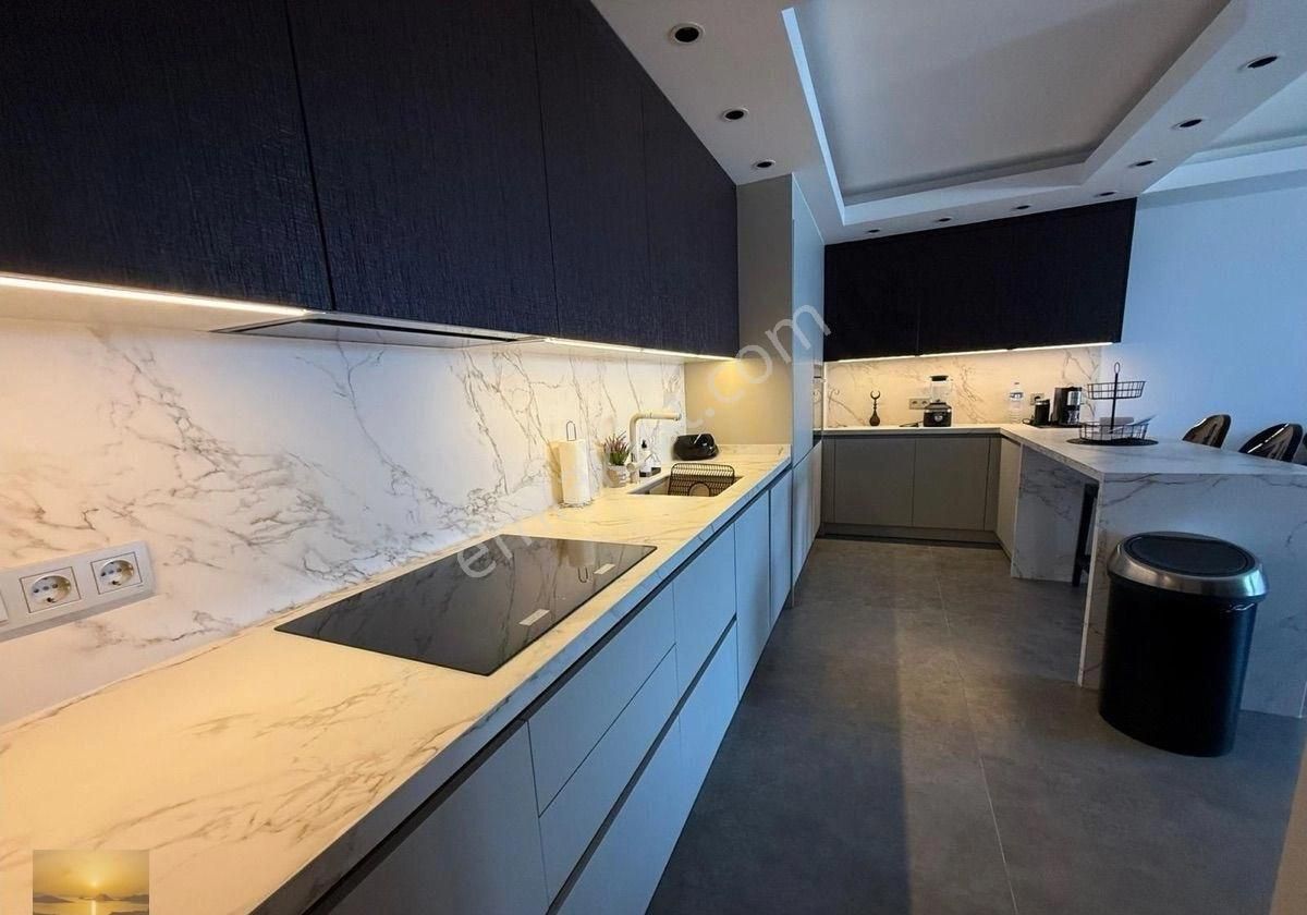 Denize Sıfır Özel Plajlı Sitede Satılık Yeni Ev Full Eşyalı Lüks Villa Bulunmaz Fırsat Özel Havuzlu - Görsel 31