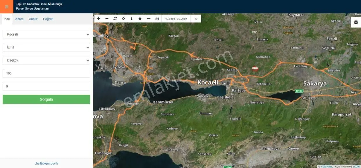 Kaçmaz Emlak'tan Kocaeli İzmit'te Satılık 9.838m2.fındık Bahçesi - Görsel 4