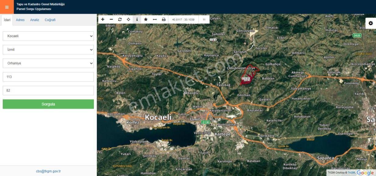 Kaçmaz Emlak'tan Kocaeli İzmit'te Satılık 9.838m2.fındık Bahçesi - Görsel 6