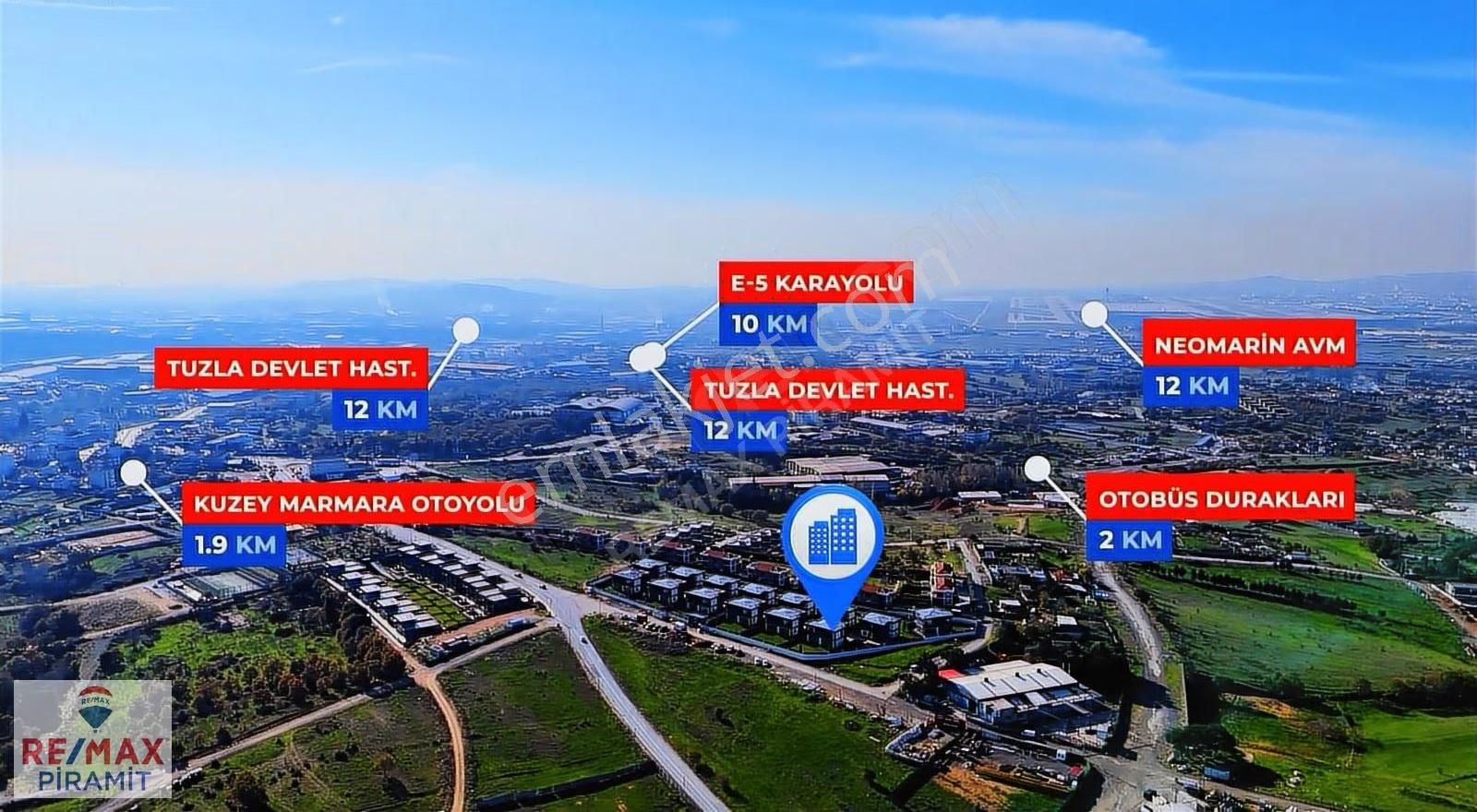 Tuzla Tepeörende Prestıjlı Sıtede 6+1 Lüks Vılla Genış Bahçe - Görsel 3